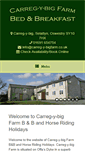 Mobile Screenshot of carreg-y-bigfarm.co.uk